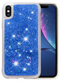 Apple IPhone X/Xs Floating Sparkle Glitter Protective TPU Case