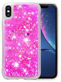 Apple IPhone X/Xs Floating Sparkle Glitter Protective TPU Case