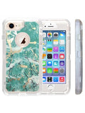 Apple IPhone 8/7/6 PLUS -Marbleized Heavy Duty Protective Case