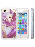 Apple IPhone 8/7/6 PLUS -Marbleized Heavy Duty Protective Case