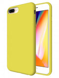 Apple IPhone 8/7/6 PLUS -Colorful Liquid Silicone Gel Case
