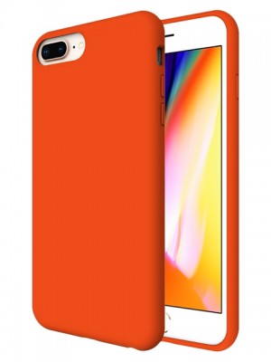 Apple IPhone 8/7/6 PLUS -Colorful Liquid Silicone Gel Case