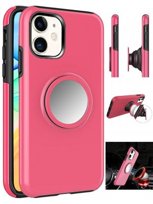 Apple IPhone 11 -Rubberized Magnetic Case w/Pop Kickstand