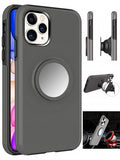 Apple IPhone 11 PRO -Rubberized Magnetic Case w/Pop Kickstand