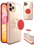 Apple IPhone 11 PRO-Clear Soft TPU Case w/Kickstand