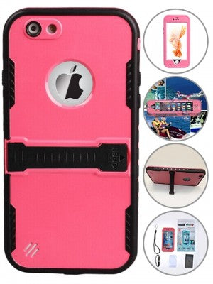 Apple IPhone 6 PLUS/ 6S PLUS-Red Pepper Waterproof Case w/Kickstand