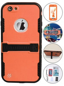 Apple IPhone 6 PLUS/ 6S PLUS-Red Pepper Waterproof Case w/Kickstand