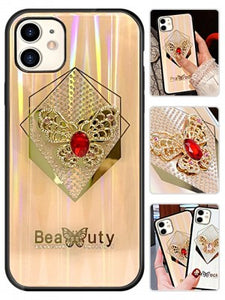 Apple IPhone 11 -Butterfly Bling Bling TPU Luxury Case