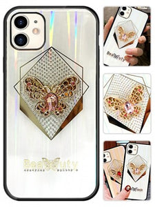 Apple IPhone 11 -Butterfly Bling Bling TPU Luxury Case