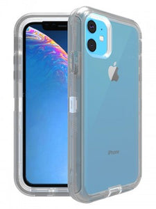 Apple IPhone 11 -Full Protection Heavy Duty Transparent Case-Solid