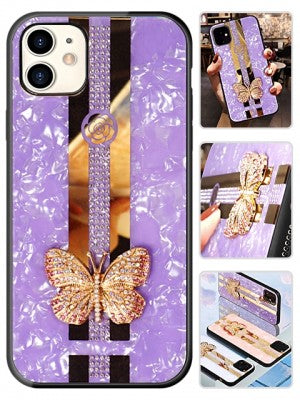 Apple IPhone 11 -Butterfly Bling TPU Luxury Case