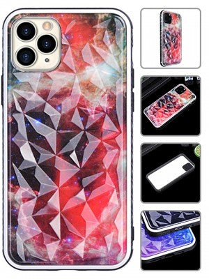 Apple IPhone 11 PRO MAX -Fashion Diamonds Lattice Pattern Case