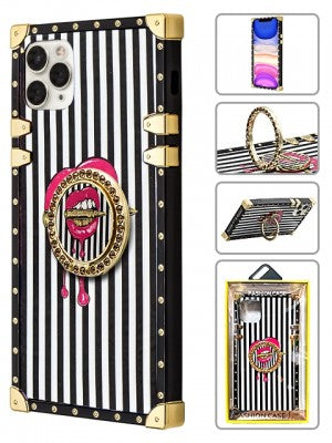 Apple IPhone 11 PRO MAX -TPU Luxury Fashion Case w/Kickstand