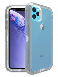 Apple IPhone 11 PRO-Full Protection Heavy Duty Transparent Case-Solid