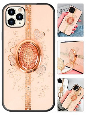 Apple IPhone 11 PRO -Bling Sparkle Case w/Kickstand Ring