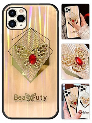 Apple IPhone 11 PRO MAX -Butterfly Bling Bling TPU Luxury Case