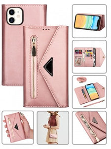 Apple IPhone 11 -2 In 1 Leather Wallet Case w/7 Credit Card Slots