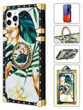 Apple IPhone 12/ 12 PRO - TPU Luxury Fashion Case w/Kickstand
