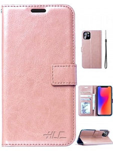 Apple IPhone 11 PRO-Leather Wallet w/Card Slots