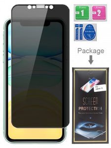 Full Coverage 3D Tempered Glass-IPhone 11R (6.1)-Privacy