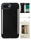 Apple IPhone 8/7/6 PLUS -Dual Light Up(front & back) LED Illuminated Selfie Case