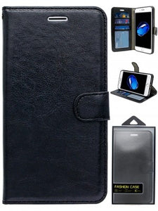 Apple IPhone 8/7/6 PLUS -Leather Wallet w/Card Slots