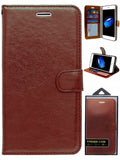 Apple IPhone 8/7/6 PLUS -Leather Wallet w/Card Slots