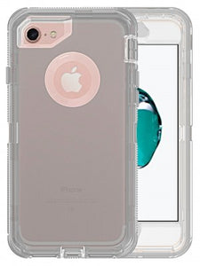 Apple IPhone 8/7/6 Full Protection Transparent Case-Solid