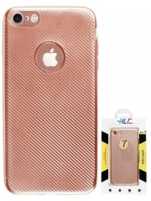 Apple IPhone 8/7/6 -Carbon Fiber Anti-Slip Soft Cover
