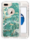 Apple IPhone 8/7/6 PLUS -Marbleized Heavy Duty Protective Case