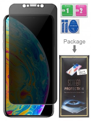 Full Coverage 3D Tempered Glass-IPhone XR-Privacy