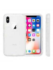 Apple IPhone X/Xs Heavy Duty Full Protection Transparent Case-Solid