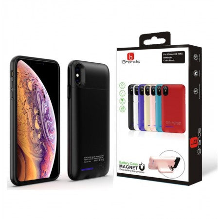 IBrands Power Battery Case w/Kickstand-Black-For IPhone XR
