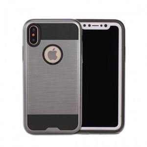 Apple IPhone Xs MAX Slim Brush Metal Case