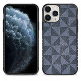 Apple IPhone 11 PRO -Hamptons Checkered Leather case