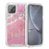Apple IPhone 11 PRO -Conformity Heavy Duty Holographic Marble Case