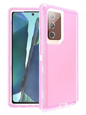 Samsung-Galaxy Note 20-Transparent Full Protection Heavy Duty Case