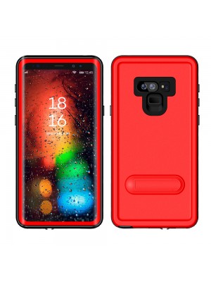 Samsung-Galaxy NOTE 9-Red Pepper Waterproof Case W/Kickstand