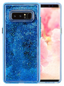 Samsung-Galaxy NOTE 8-Floating Glitter Star Case