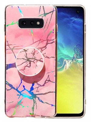 Samsung-Galaxy S10e-Marble Case w/Kickstand
