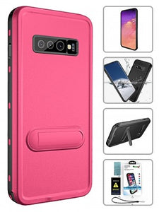 Samsung-Galaxy S10 PLUS-Red Pepper Waterproof Cases w/Kickstand