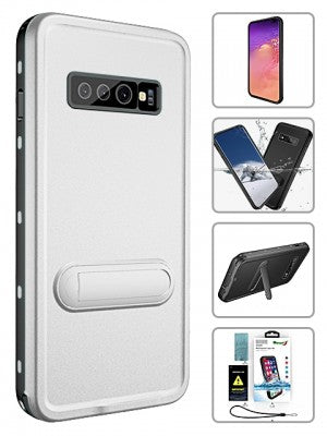 Samsung-Galaxy S10 PLUS-Red Pepper Waterproof Cases w/Kickstand