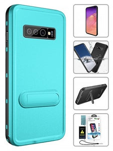 Samsung-Galaxy S10 PLUS-Red Pepper Waterproof Cases w/Kickstand