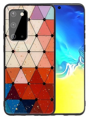 Samsung-Galaxy S20-Fashion Pattern Print-Soft Gel Protective Case