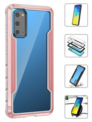 Samsung-Galaxy S20-Full Protection Aluminum Case w/Bumper