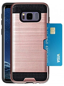 Samsung-Galaxy S8-Slidable Credit Card Holder Case