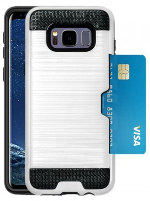 Samsung-Galaxy S8 PLUS-Slidable Credit Card Holder Case