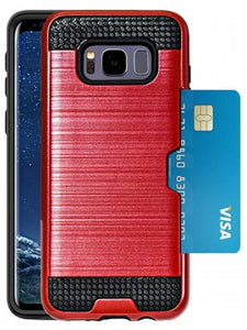 Samsung-Galaxy S8-Slidable Credit Card Holder Case