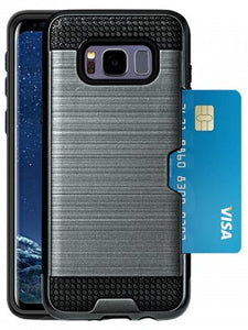 Samsung-Galaxy S8 PLUS-Slidable Credit Card Holder Case