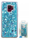 Samsung-Galaxy S9-Floating Heats/Stars Glitter Cases